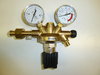 Druckminderer Formiergas/Schutzgas, einstufig, Hinterdruck regelbar (0-24 l/min)