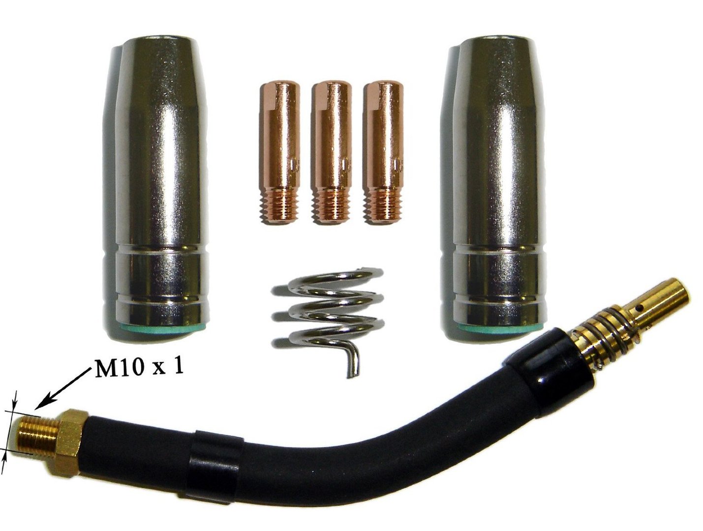 Ersatzteile Set Schwanenhals MB15/150 Düsenhalter Mehrfachschlüssel Für MIG/MAG 